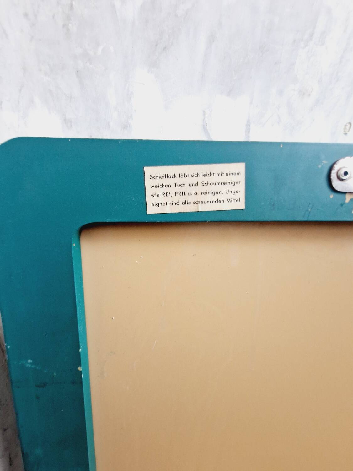 Vintage green schonbuch mirror