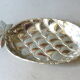 Empty pocket form silver metal pineapple, Silea, 70 years