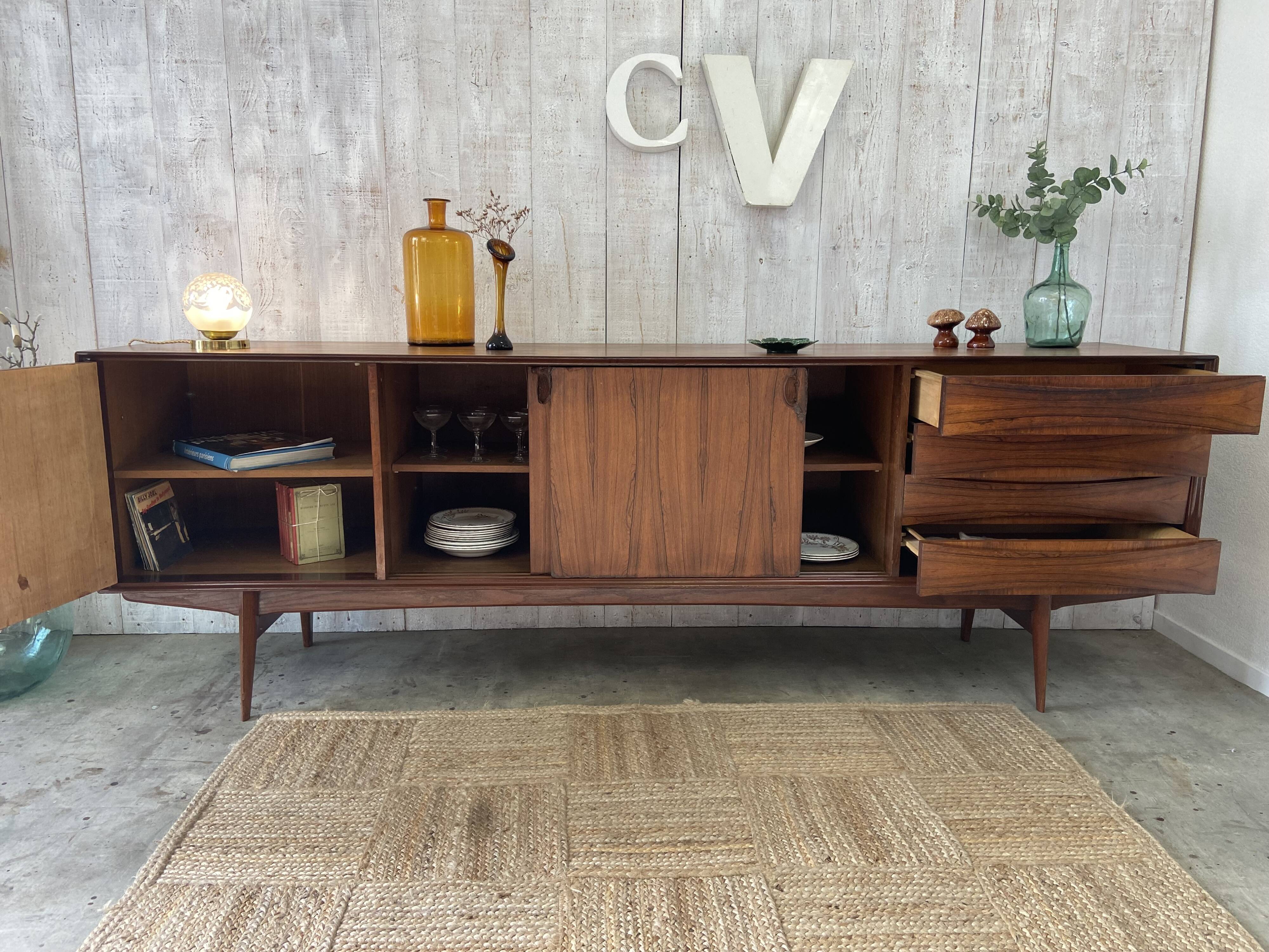 Vintage rosewood sideboard