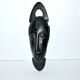 African mask in ebony wood - bearded head sculpture ethnic africa 20.5 x 6.5