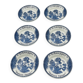 Set of 6 Schweppes Gien promotional bowls.
