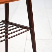 1960s oak TV stand by Arne Wahl Iversen