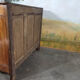 19th-century high buffet in cherry wood
