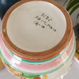 Handmade vintage ceramic vase from Italy.