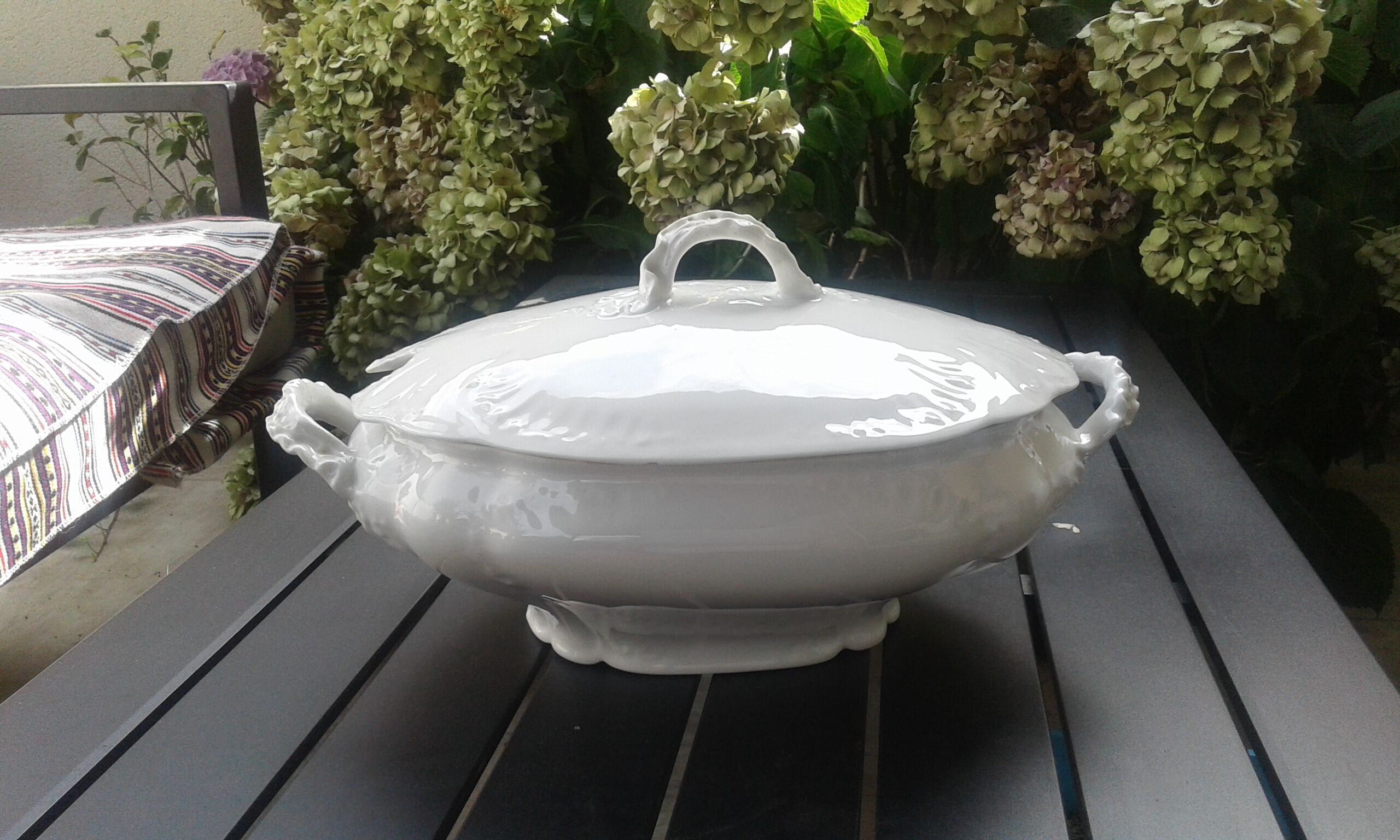 Porcelain soup Limoges W.G & Cie