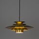 Danish vintage pendant lamp Roma from 1980s