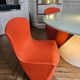 Table lumineuse ED et 4 chaises Zoe – Slide, design Guglielmo Berch