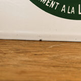 Enamelled lifeguard plaque