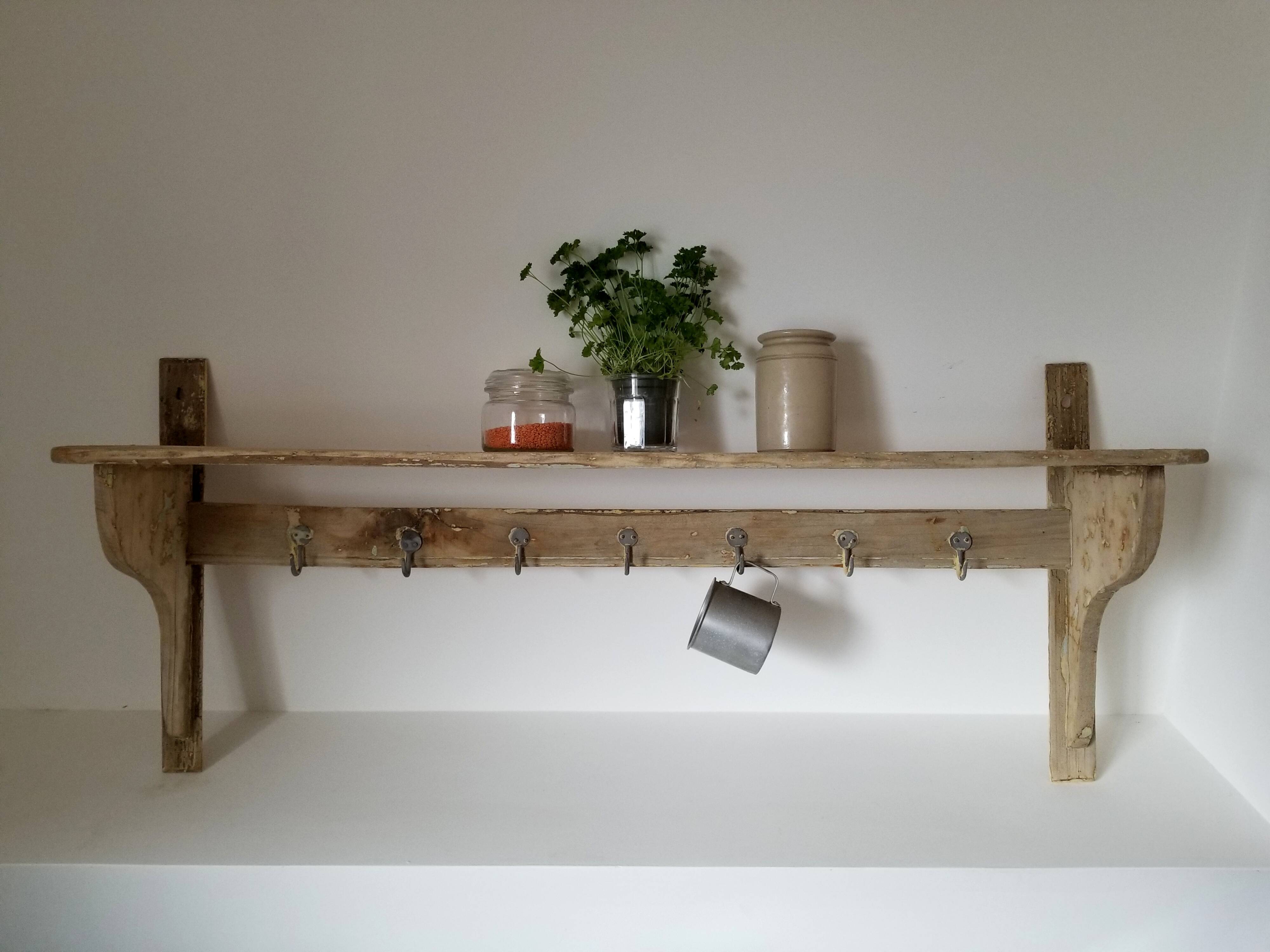 Patinated shelf