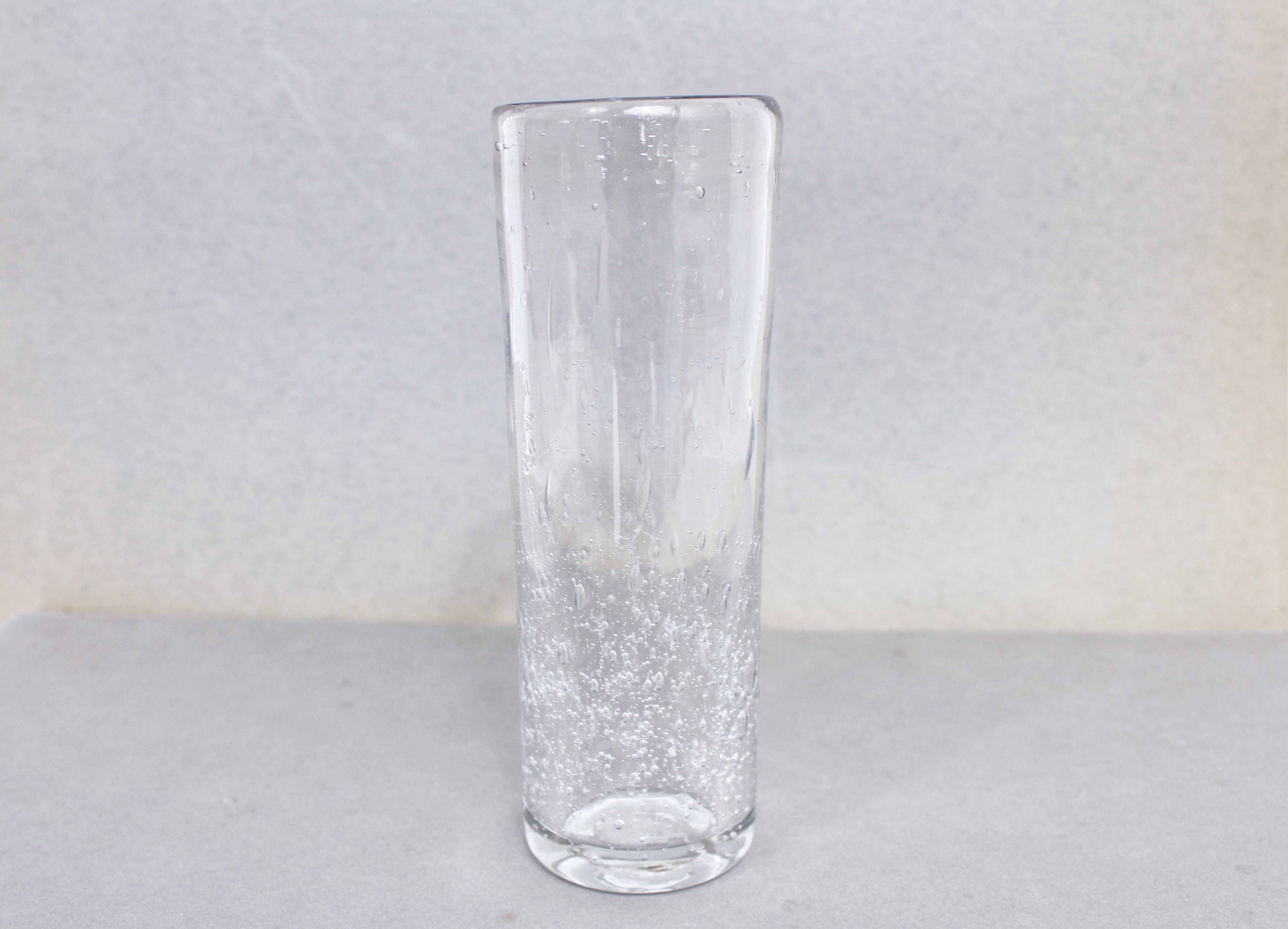 Vintage glass vase