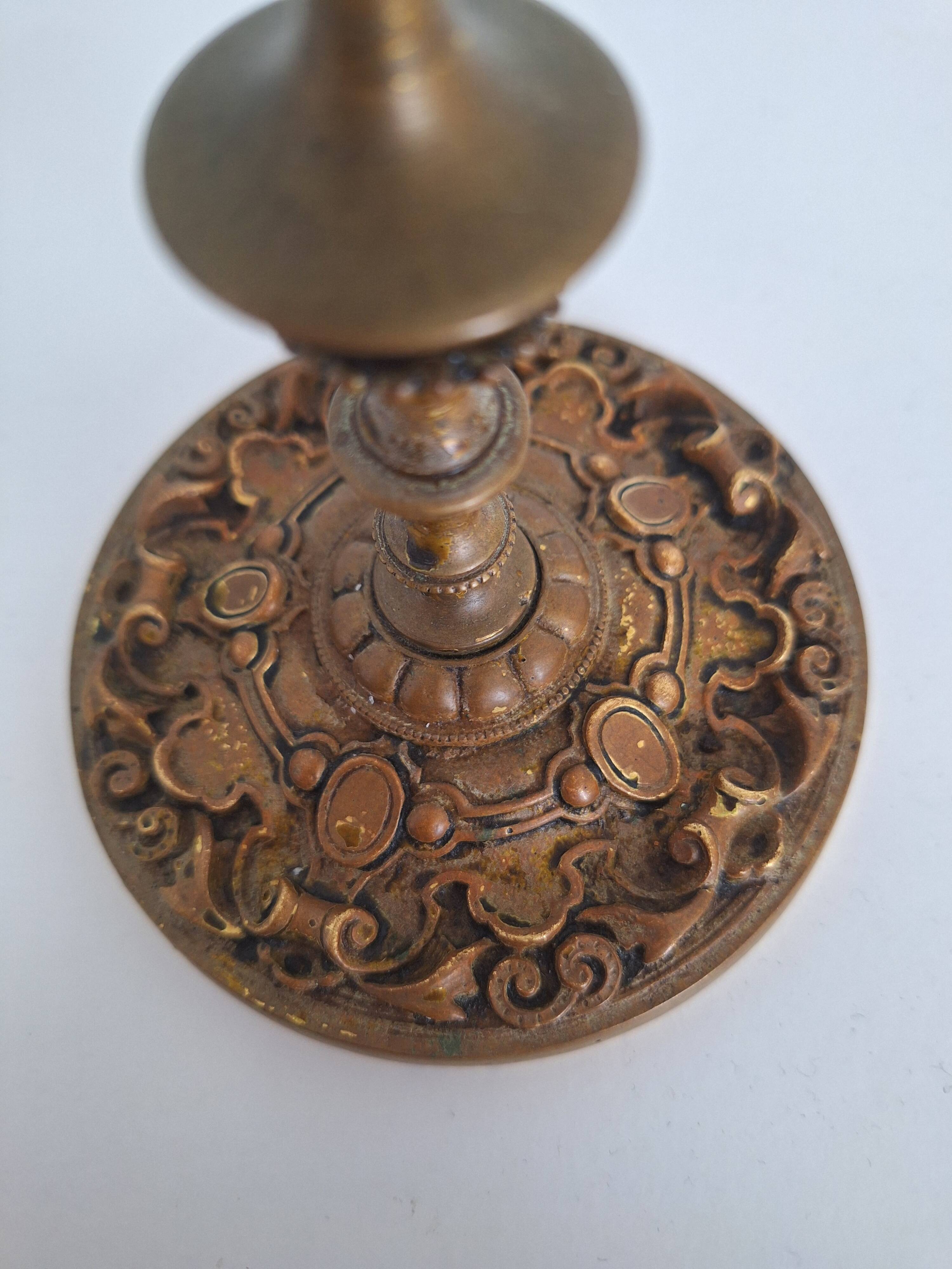 Baroque candle holder