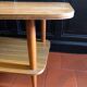 Scandinavian coffee table compass foot