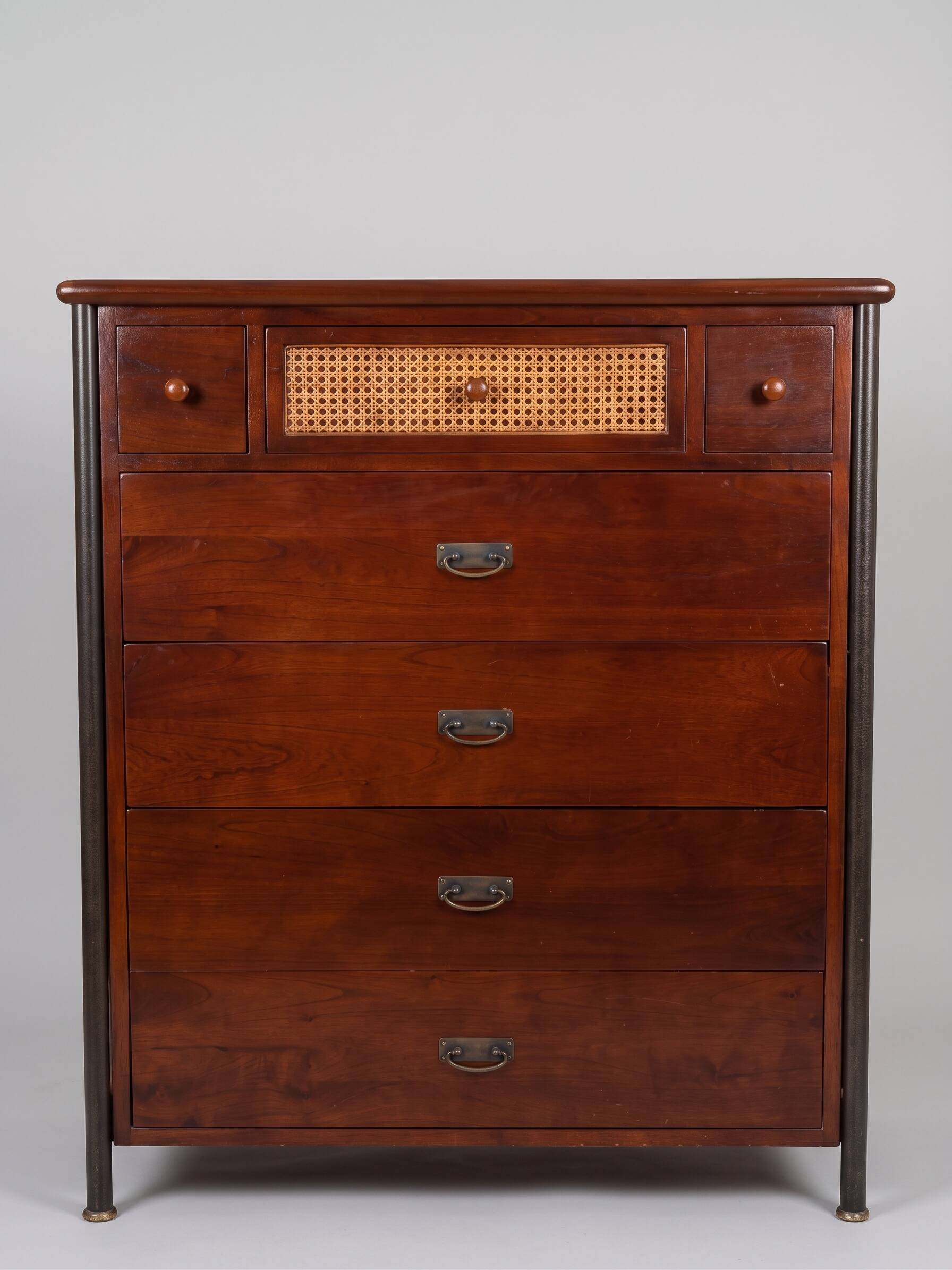 Exotic wood chest of drawers
