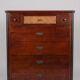 Exotic wood chest of drawers