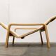 Pulkka lounge chair set in mid-century style with ottoman by Ilmari Lappalainen for Asko, Finland, 1960s.