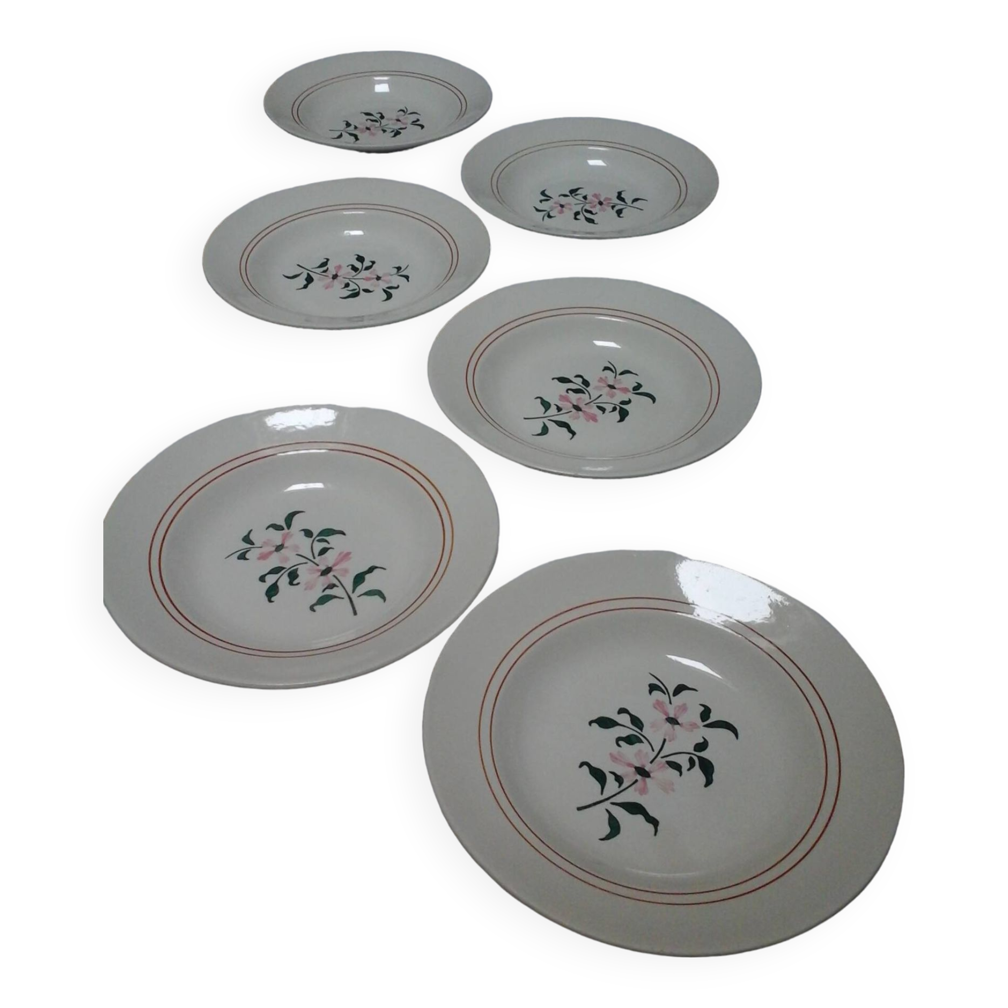 6 deep plates Alpes / Givors