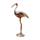Golden brass heron