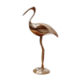 Golden brass heron