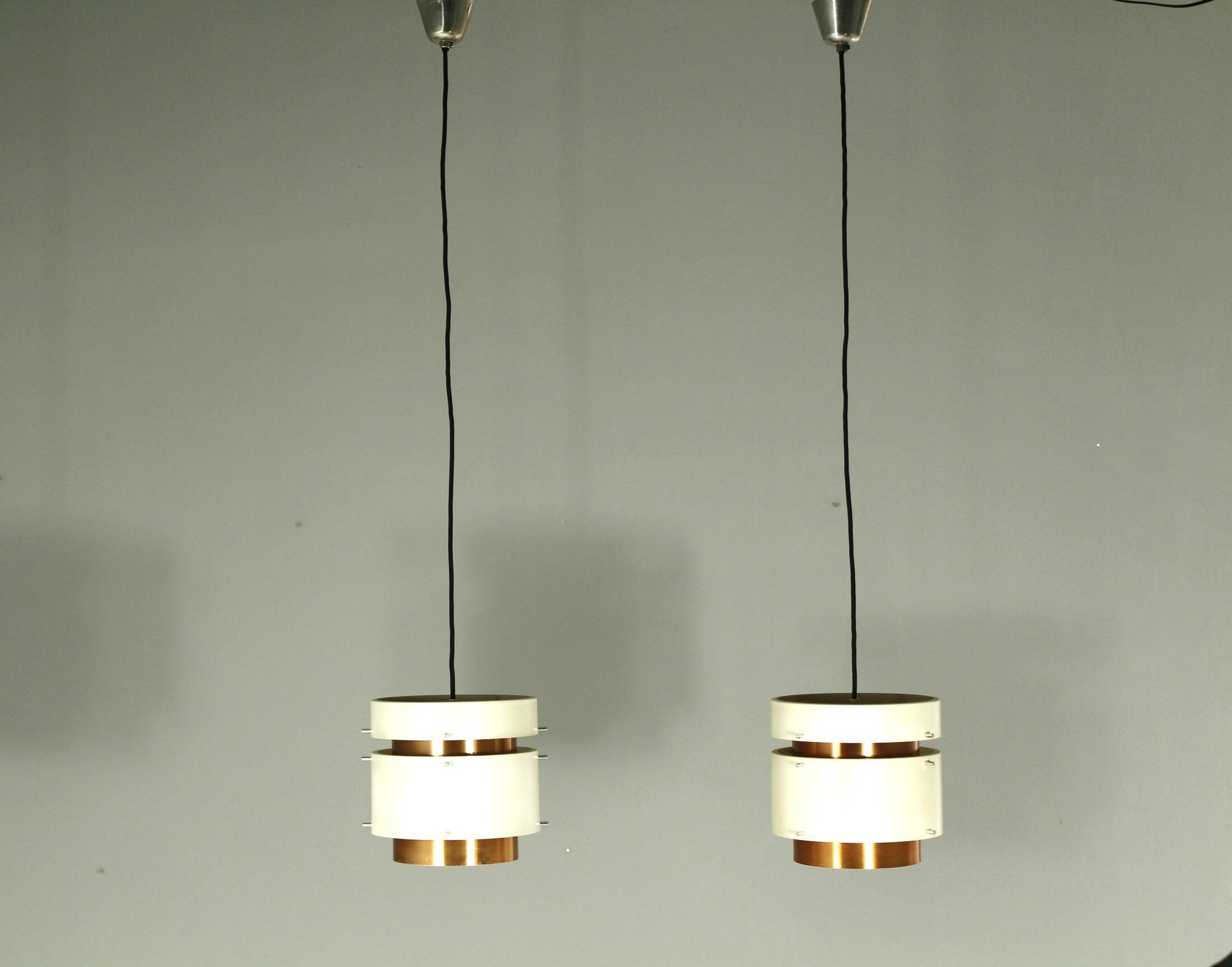 Pair of Scandinavian Pendants, 1960s