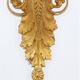 Paire appliques en bronze doré de style empire cygne triomphant