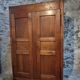 18th-century French antique cherry wood wardrobe – Rustic sideboard