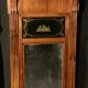 19th-century walnut trumeau  80x130cm