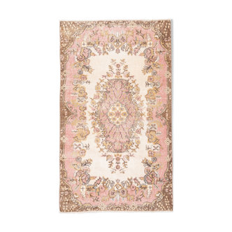 Tapis noué à la main turc vintage 107x183 cm