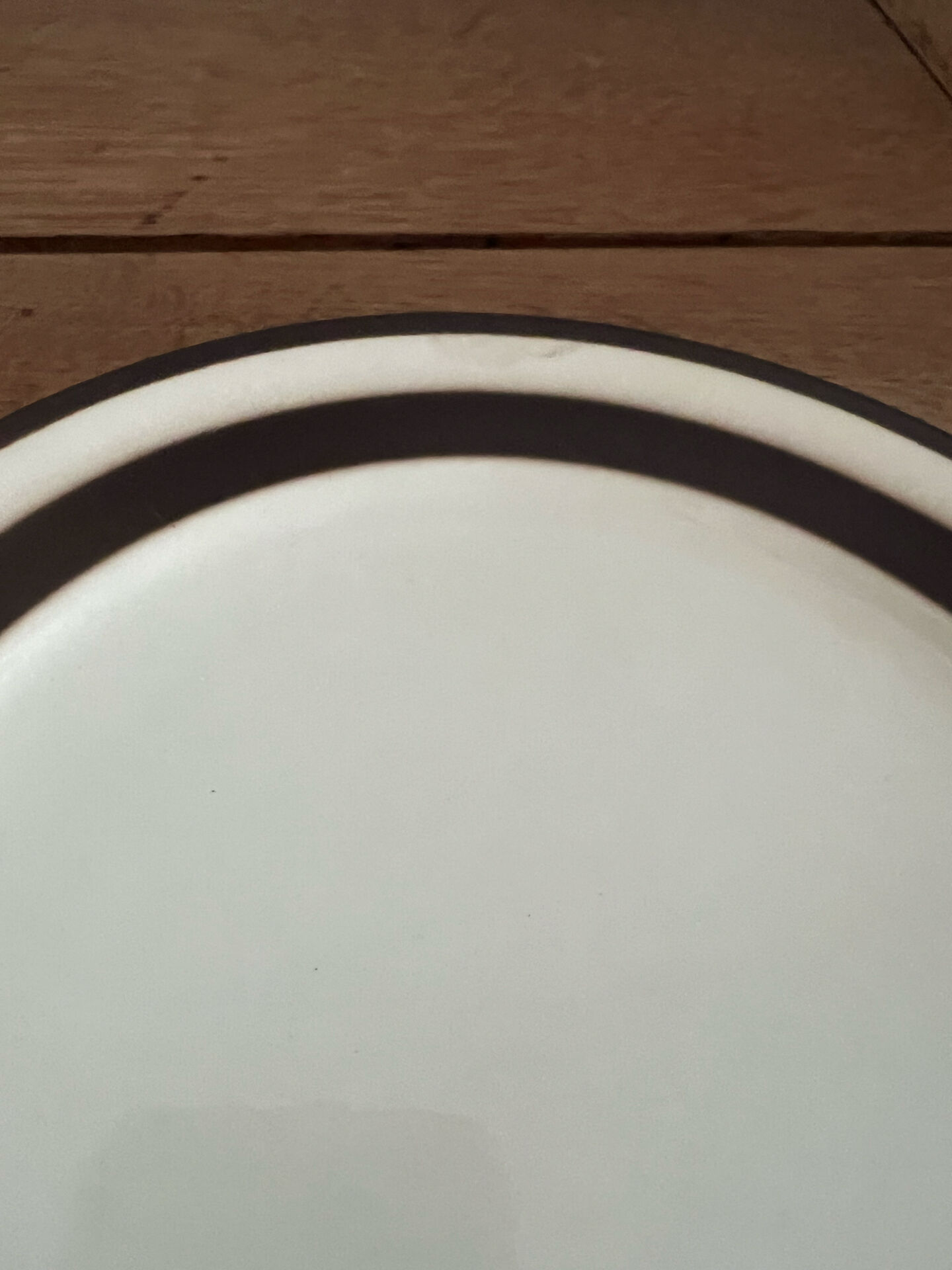 6 Italian dessert plates Pagmossin in ceramic