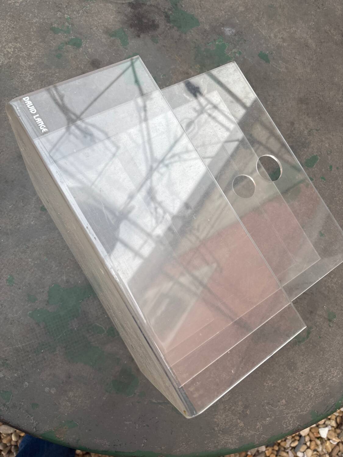 Magazine rack and vinyls