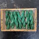Set of seven ceramic knife holders vintage green color dimension: H-2cm- L-8cm- Pr-2cm-