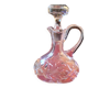 Service 1 carafe, 6 glasses and 1 tray in crystal.