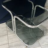 1960s rolling serving table
