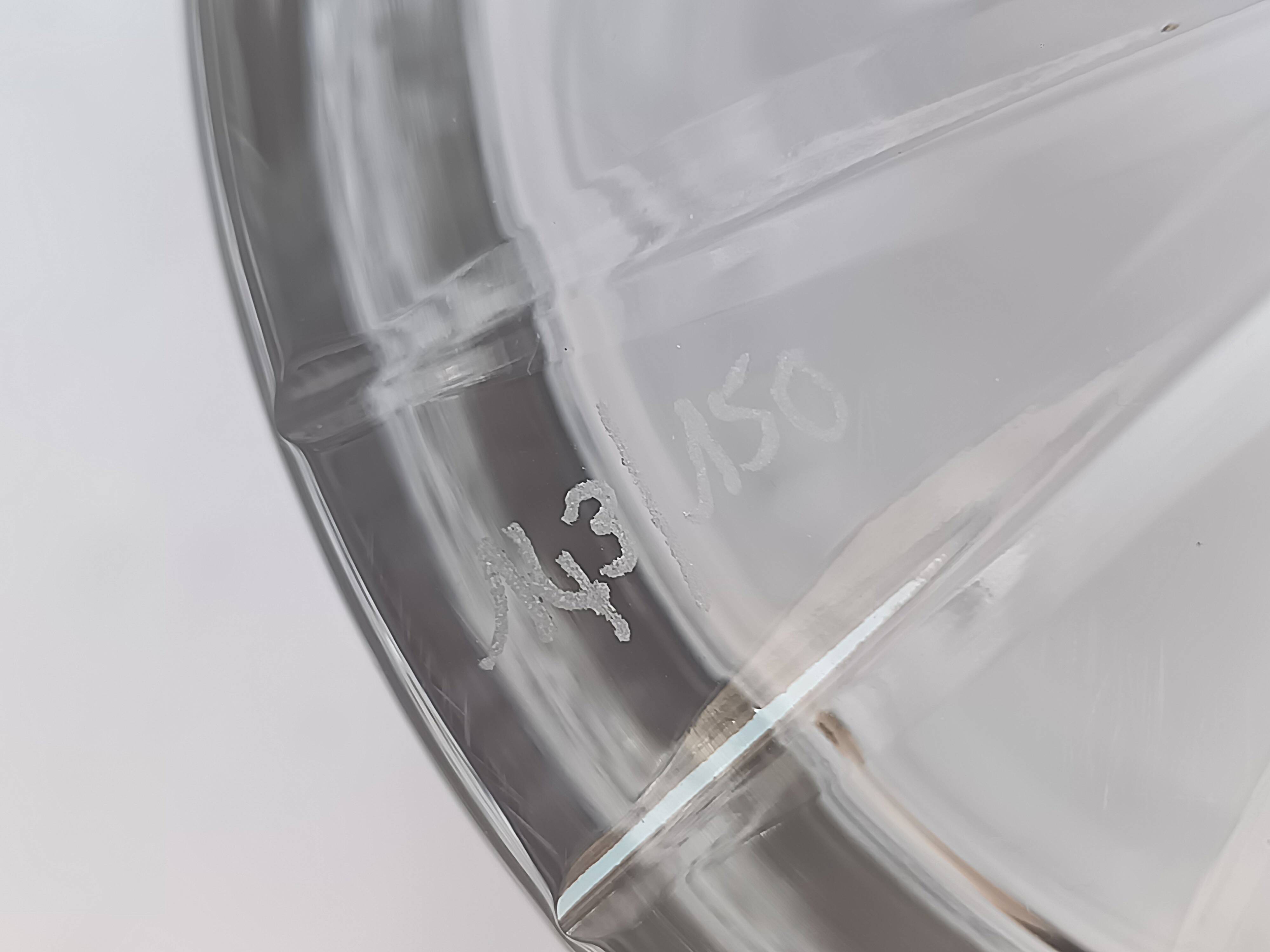Crystal ice champagne bucket hand size Valery Klein Bertrichamps / Bacc