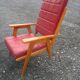 Scandinavian adjustable armchair