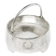 Neoclassical basket sugar bowl, silver-plated brass, Fraget, Poland, early 20th century