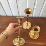 Trio of candle holders