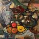 HST painting Jean RENAUT (1905-1979) "Still life with oranges and lemons" frame