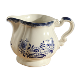 Pichet en faïence motif floral