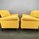 Pair of Poltrona Frau George Leather Sofas, Italy, 1992
