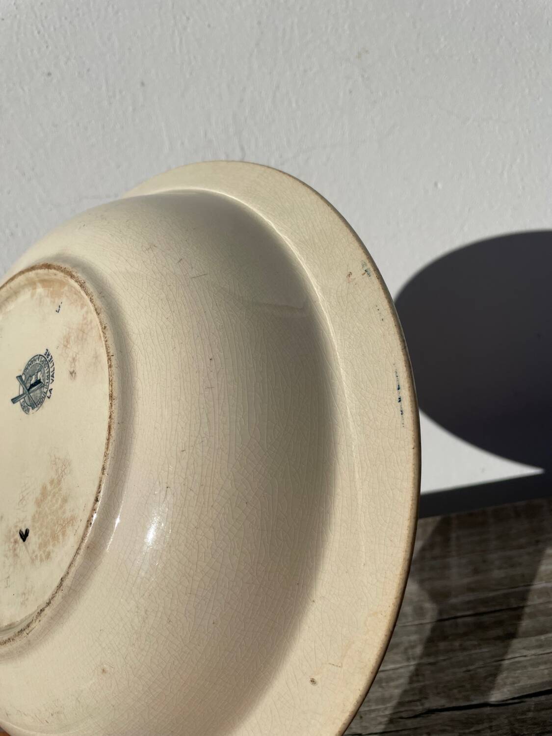 Iron earth salad bowl Moulin des loups