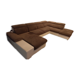 Sofa U gray and white