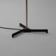 Floor lamp in chrome steel 1950