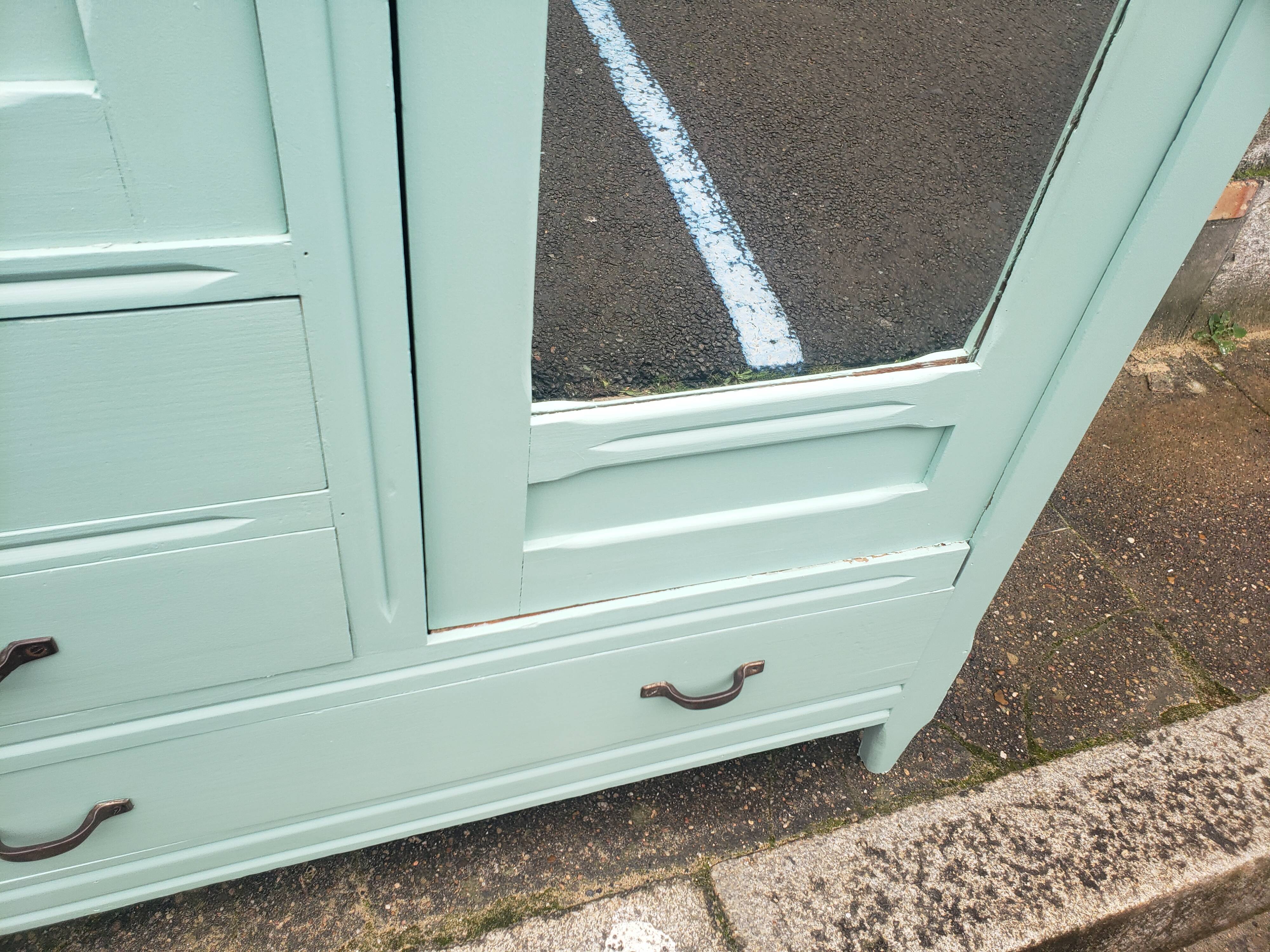 Mint green parisian dresser