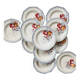 Set of 11 Otto de Digoin plates