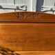Vintage headboard and footboard in 140cm Art Deco style.
