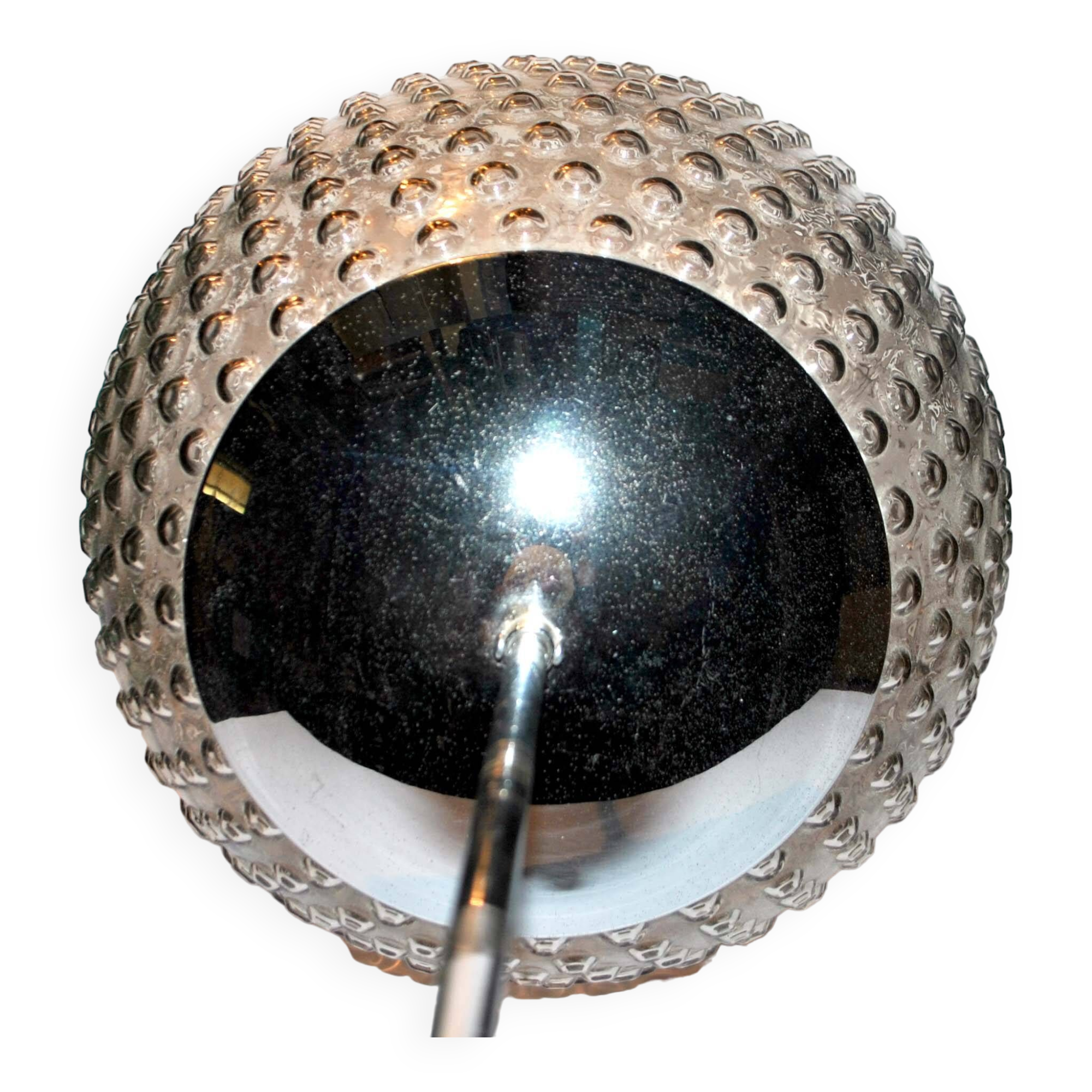 Glass ball lamp Suspension Design 1970 Rolf Krüger and Motoko Ishi Edition STAFF Lights