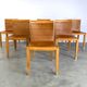 Aro dining chairs by Chi Wing Lo for Giorgetti, Italy - set of 6