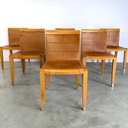 Aro dining chairs by Chi Wing Lo for Giorgetti, Italy - set of 6