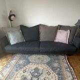 Large Roche Bobos 4-seater fabric sofa