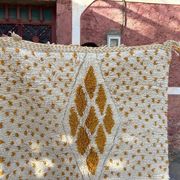 Tapis azilal traditionnel tissé main
